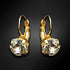 Earrings "Splendor (Silver Patina)" with Swarovski™ crystals